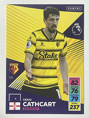 320.-Craig-Cathcart-Watford-Panini-Adrenalyn-XL-2021-22-Card-Football