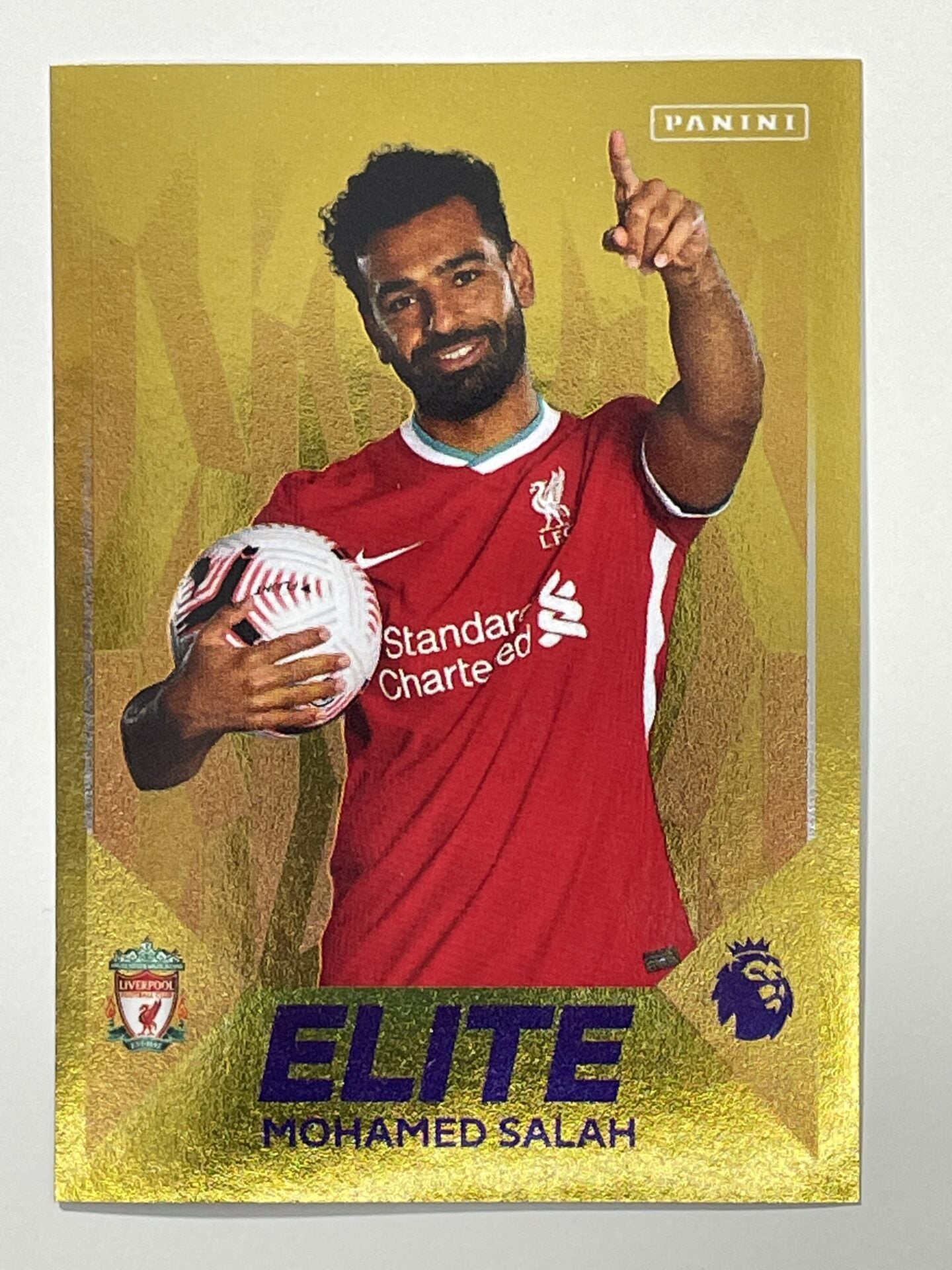 323 Mohamed Salah Elite Sticker Liverpool Premier League 2021 Football Sticker