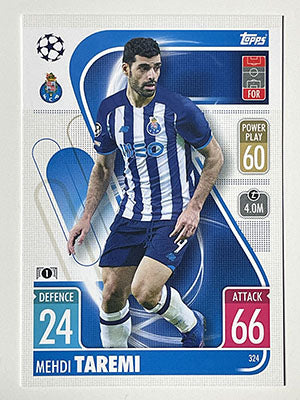 324.-Mehdi-Taremi-FC-Porto-Match-Attax-2021-22-Topps-Football-Card