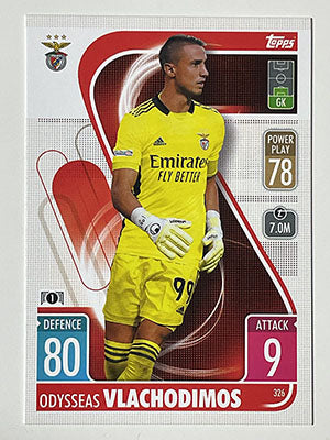 326.-Odysseas-Vlachodimos-SL-Benfica-Match-Attax-2021-22-Topps-Football-Card