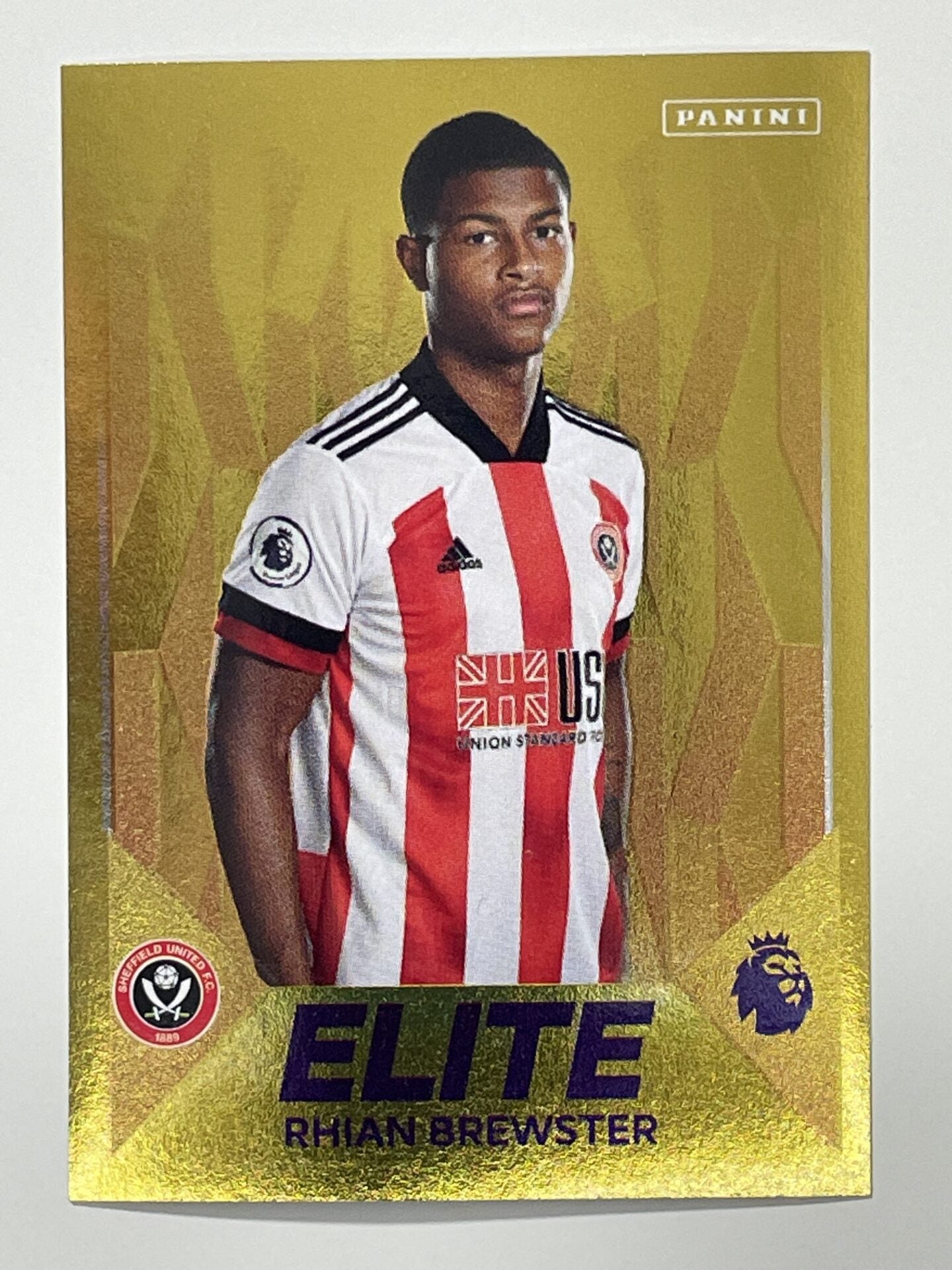 327 Rhian Brewster Elite Sticker Sheffield United Premier League 2021 Football Sticker