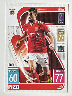 331.-Pizzi-SL-Benfica-Match-Attax-2021-22-Topps-Football-Card