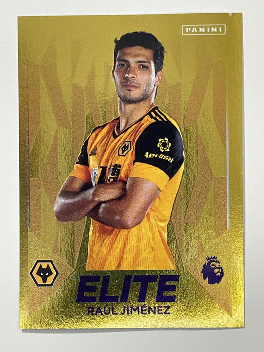 332 Raul Jimenez Elite Sticker Wolverhampton Premier League 2021 Football Sticker