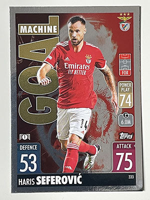 333.-Haris-Seferovic-Goal-Machine-SL-Benfica-Match-Attax-2021-22-Topps-Football-Card