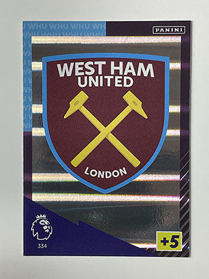 334.-West-Ham-United-Badge-Football-Card-Panini-Adrenalyn-XL-2021-22