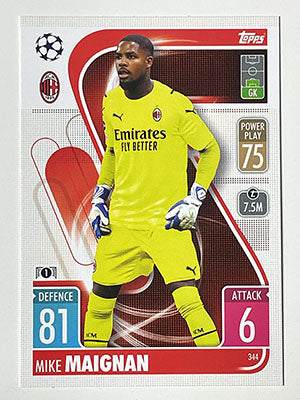 344.-Mike-Maignan-AC-Milan-Match-Attax-2021-22-Topps-Football-Card