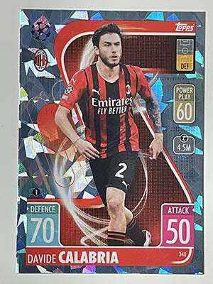 348.-Davide-Calabria-Crystal-Foil-Parallel-AC-Milan-Match-Attax-2021-22-Topps-Football-Card