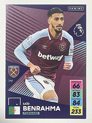 348.-Said-Benrahma-West-Ham-Panini-Adrenalyn-XL-2021-22-Card-Football