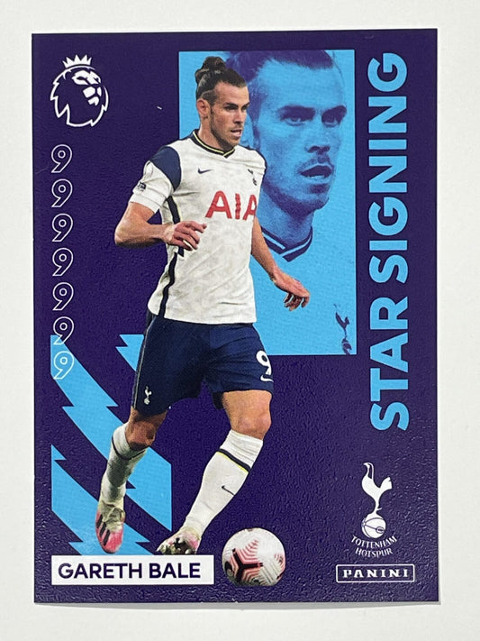 349 Gareth Bale Star Signing Sticker Tottenham Hotspur Premier League 2021 Football Sticker