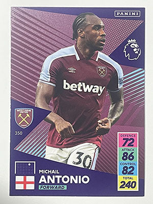 350.-Michail-Antonio-West-Ham-Panini-Adrenalyn-XL-2021-22-Card-Football