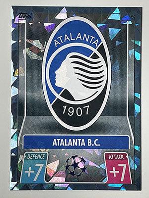 352.-Club-Badge-Crystal-Foil-Parallel-Atalanta-BC-Match-Attax-2021-22-Topps-Football-Card