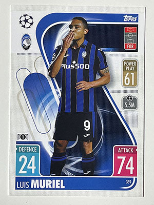 359.-Luis-Muriel-Atalanta-BC-Match-Attax-2021-22-Topps-Football-Card