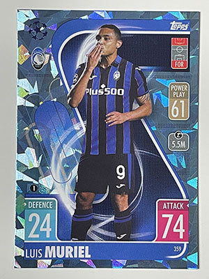 359.-Luis-Muriel-Crystal-Foil-Parallel-Atalanta-BC-Match-Attax-2021-22-Topps-Football-Card