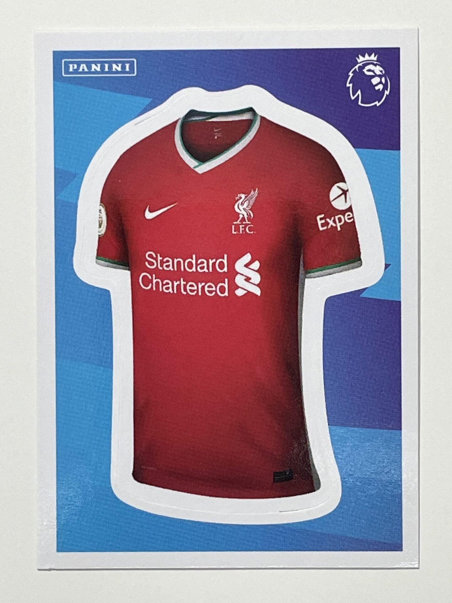 365 Home Shirt Sticker Liverpool Premier League 2021 Football Sticker