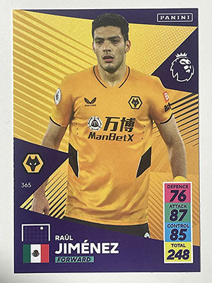 365.-Raul-Jimenez-Wolves-Panini-Adrenalyn-XL-2021-22-Card-Football