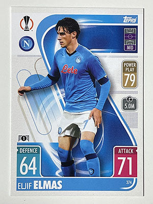 374.-Eljif-Elmas-SSC-Napoli-Match-Attax-2021-22-Topps-Football-Card