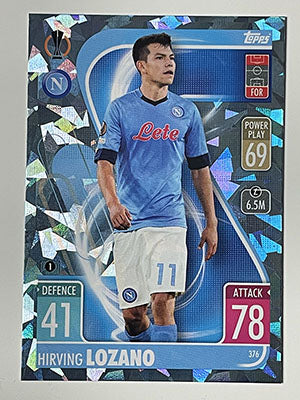 376.-Hirving-Lozano-Crystal-Foil-Parallel-SSC-Napoli-Match-Attax-2021-22-Topps-Football-Card