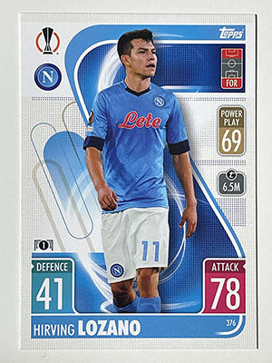 376.-Hirving-Lozano-SSC-Napoli-Match-Attax-2021-22-Topps-Football-Card