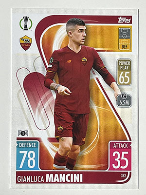 382.-Gianluca-Mancini-AS-Roma-Match-Attax-2021-22-Topps-Football-Card