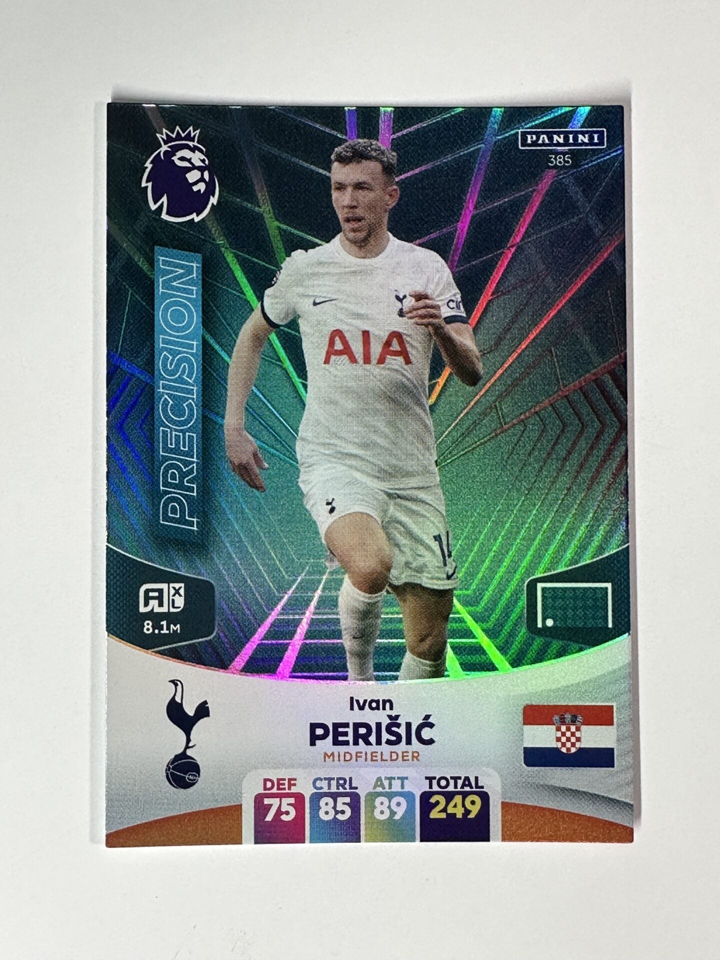 385 Ivan Perisic Tottenham Hotspur Precision Panini Premier League Adrenalyn XL 2024 Card