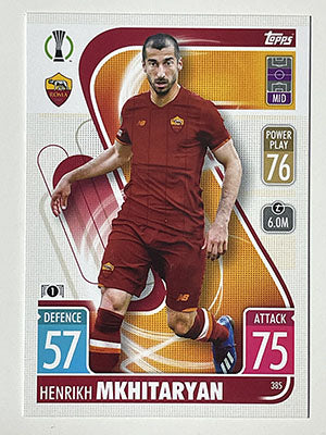 385.-Henrich-Mkhitaryan-AS-Roma-Match-Attax-2021-22-Topps-Football-Card