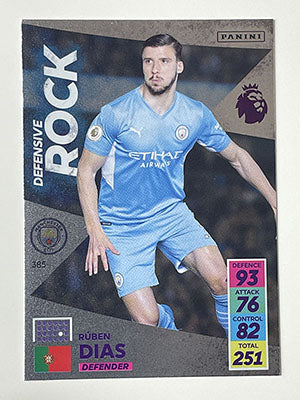 385.-Ruben-Dias-Defensive-Rock-Football-Card-Panini-Adrenalyn-XL-2021-22