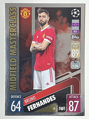 39.-Bruno-Fernandes-Midfield-Masterclass-Manchester-Utd-Match-Attax-2021-22-Topps-Football-Card