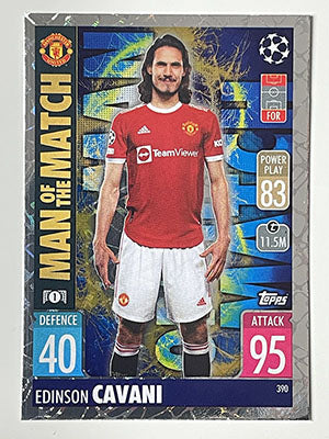 390.-Edinson-Cavani-Man-of-the-Match-Manchester-United-Match-Attax-2021-22-Topps-Football-Card