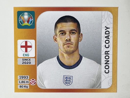 406. Conor Coady (England) &#8211; Euro 2020 Stickers