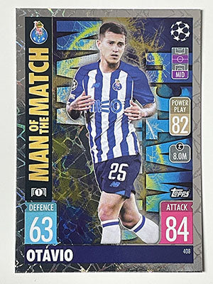 408.-Otavio-Man-of-the-Match-FC-Porto-Match-Attax-2021-22-Topps-Football-Card