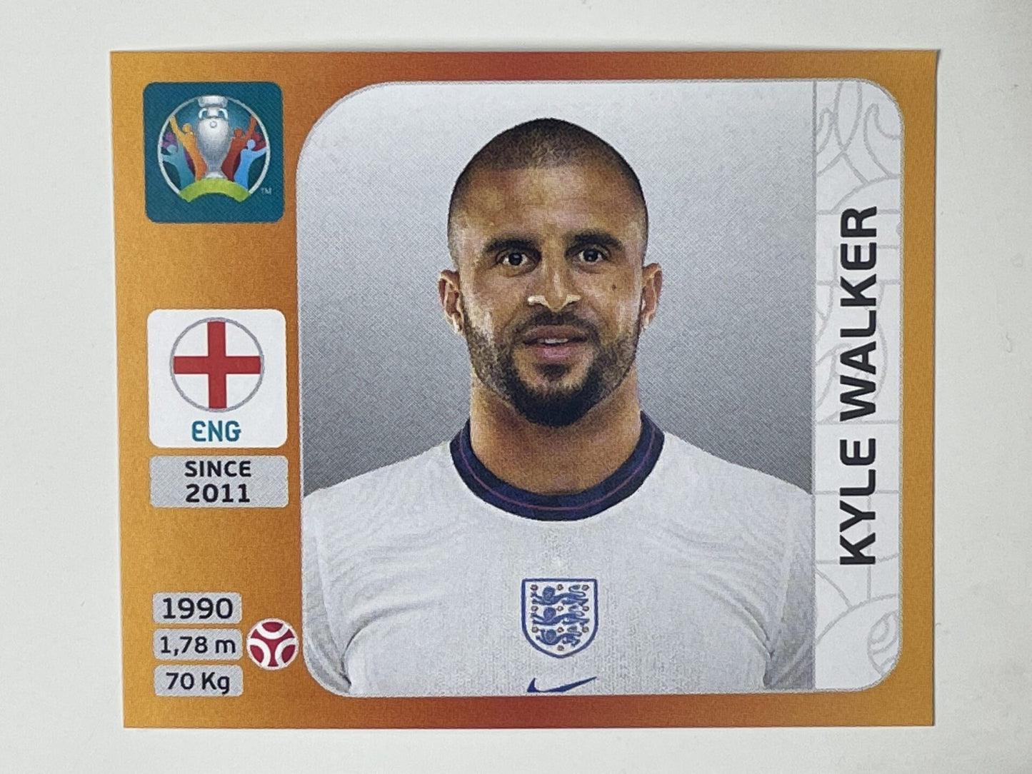 410. Kyle Walker (England) &#8211; Euro 2020 Stickers