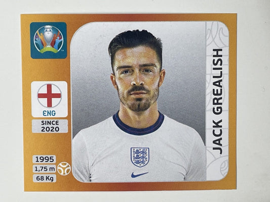 413. Jack Grealish (England) &#8211; Euro 2020 Stickers