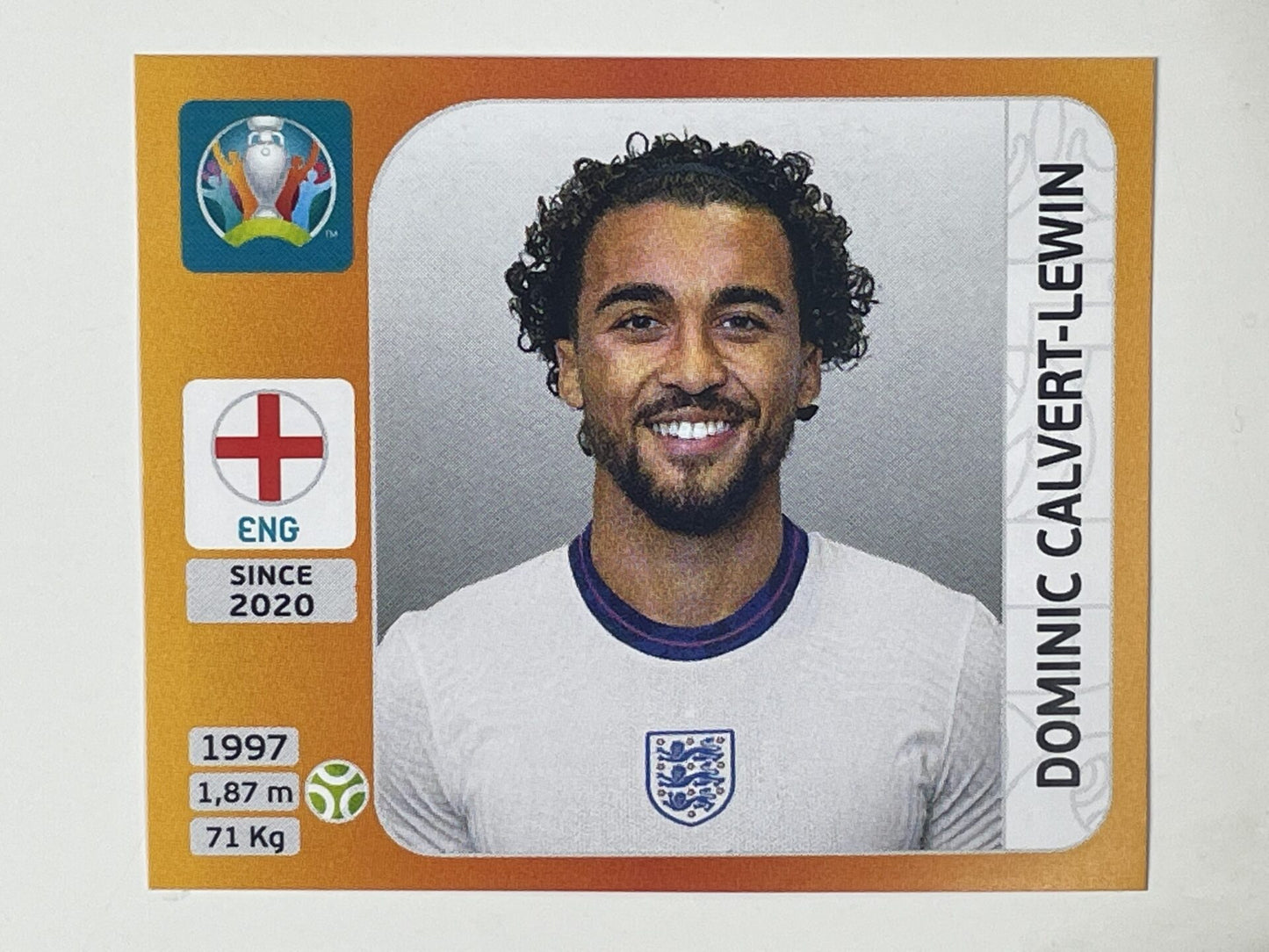 417. Dominic Calvert-Lewin (England) &#8211; Euro 2020 Stickers