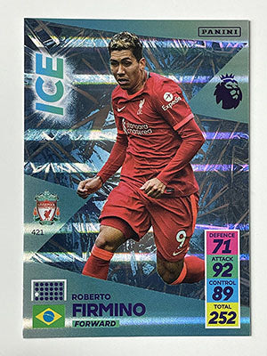 421.-Roberto-Firmino-Ice-Football-Card-Panini-Adrenalyn-XL-2021-22