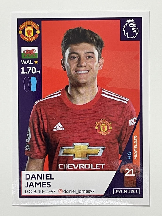 426 Daniel James Sticker Manchester United Premier League 2021 Football Sticker