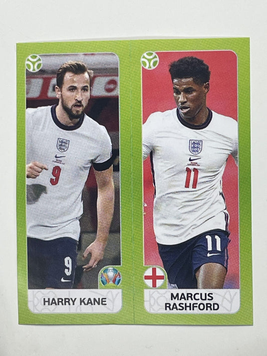 426a:b. Harry Kane &#038; Marcus Rashford (England) &#8211; Euro 2020 Stickers