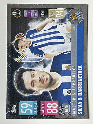 430.-David-Silva-Ander-Barrenetxea-Master-Apprentice-Match-Attax-2021-22-Topps-Football-Card