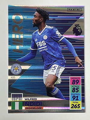 435.-Wilfred-Ndidi-Hero-Football-Card-Panini-Adrenalyn-XL-2021-22