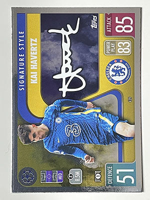 439.-Kai-Havertz-Signature-Style-Chelsea-Match-Attax-2021-22-Topps-Football-Card