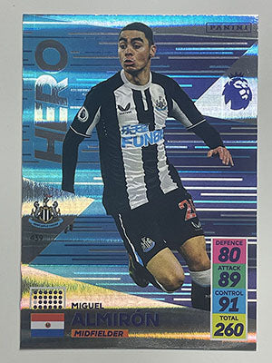 439.-Miguel-Almiron-Newcastle-United-Hero-Panini-Adrenalyn-XL-2021-22-Card-Football