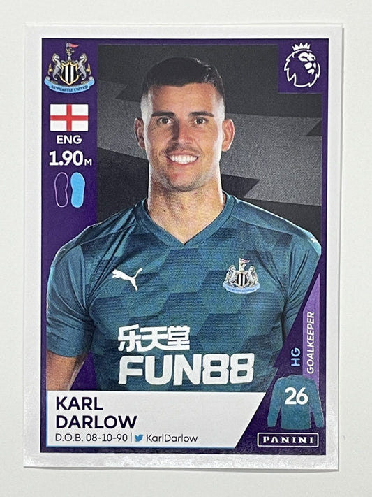 442 Karl Darlow Sticker Newcastle United Premier League 2021 Football Sticker