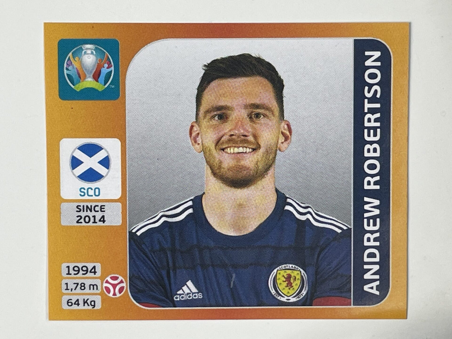 442. Andrew Robertson (Scotland) &#8211; Euro 2020 Stickers