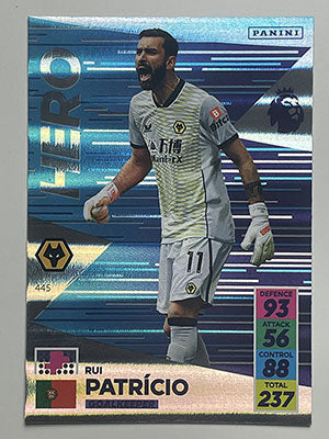 445.-Rui-Patricio-Wolves-Hero-Panini-Adrenalyn-XL-2021-22-Card-Football