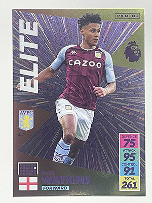 447.-Ollie-Watkins-Aston-Villa-Elite-Panini-Adrenalyn-XL-2021-22-Card-Football