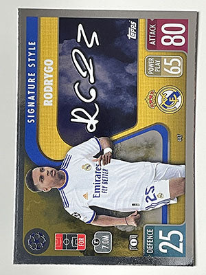 447.-Rodrygo-Signature-Style-Real-Madrid-CF-Match-Attax-2021-22-Topps-Football-Card