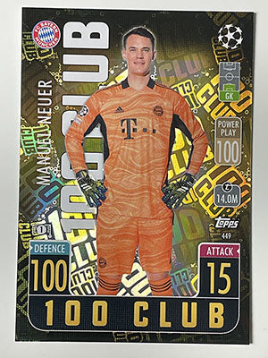 449.-Manuel-Neuer-100-Club-FC-Bayern-Munchen-Match-Attax-2021-22-Topps-Football-Card