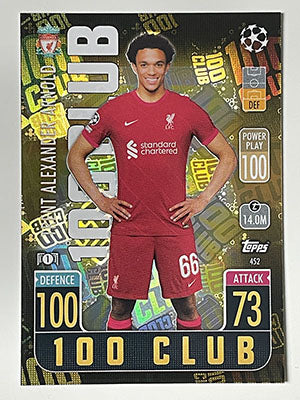 452.-Trent-Alexander-Arnold-100-Club-Liverpool-Match-Attax-2021-22-Topps-Football-Card