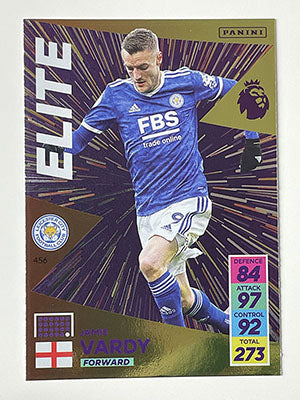 456.-Jamie-Vardy-Elite-Football-Card-Panini-Adrenalyn-XL-2021-22