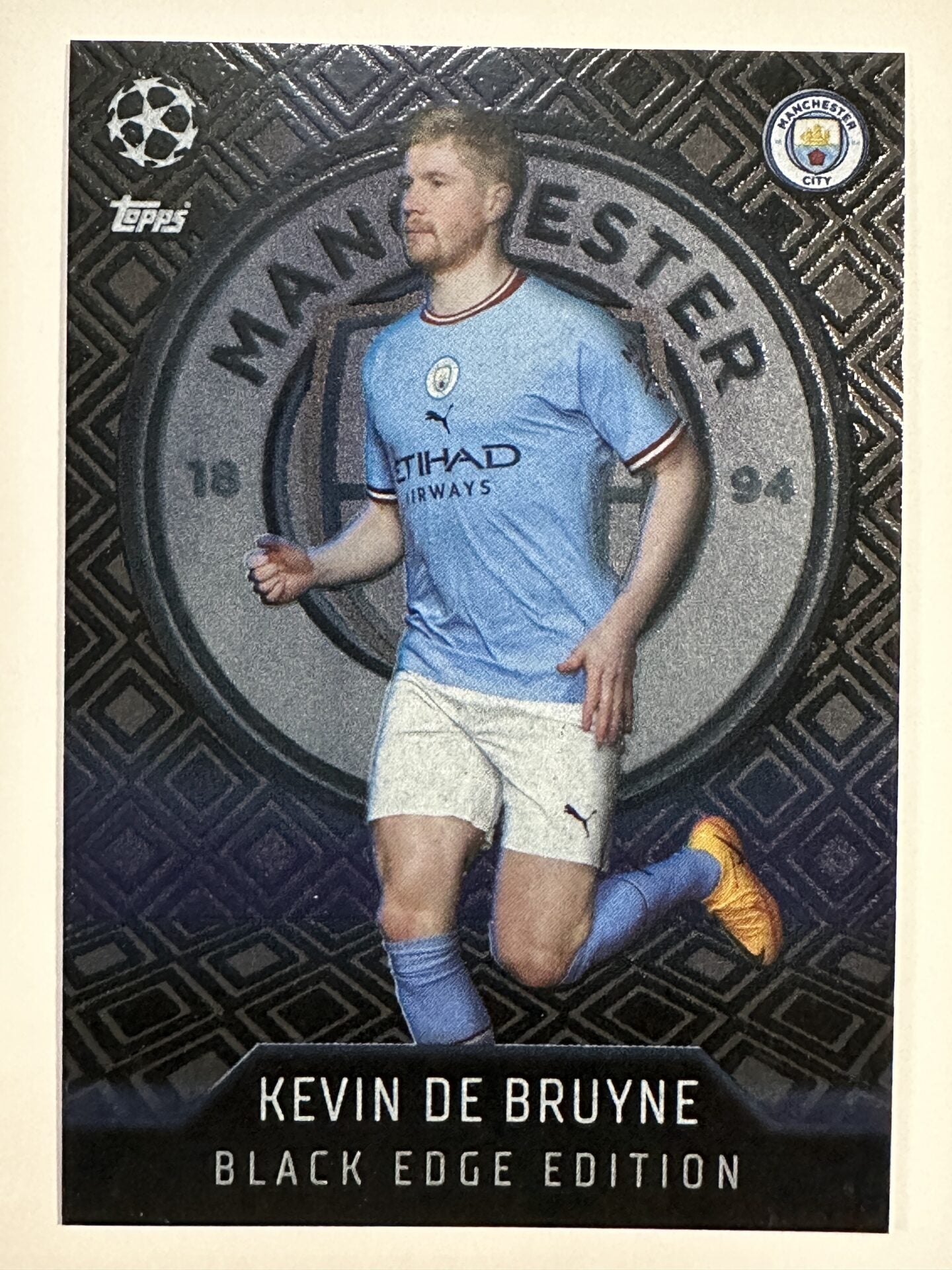 460 Kevin De Bruyne Black Edge Edition (Manchester City) Topps Match Attax 2022:2023 Card