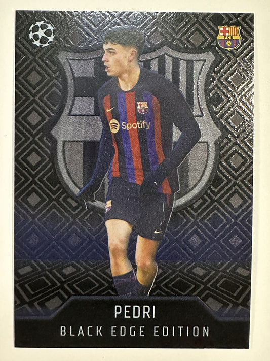 464 Pedri Black Edge Edition (Barcelona) Topps Match Attax 2022:2023 Card